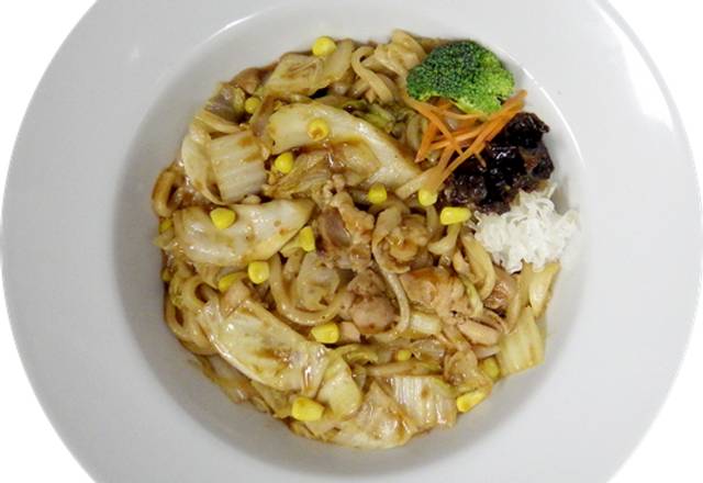 N.01 Stir Fried Udon (日式炒烏冬)